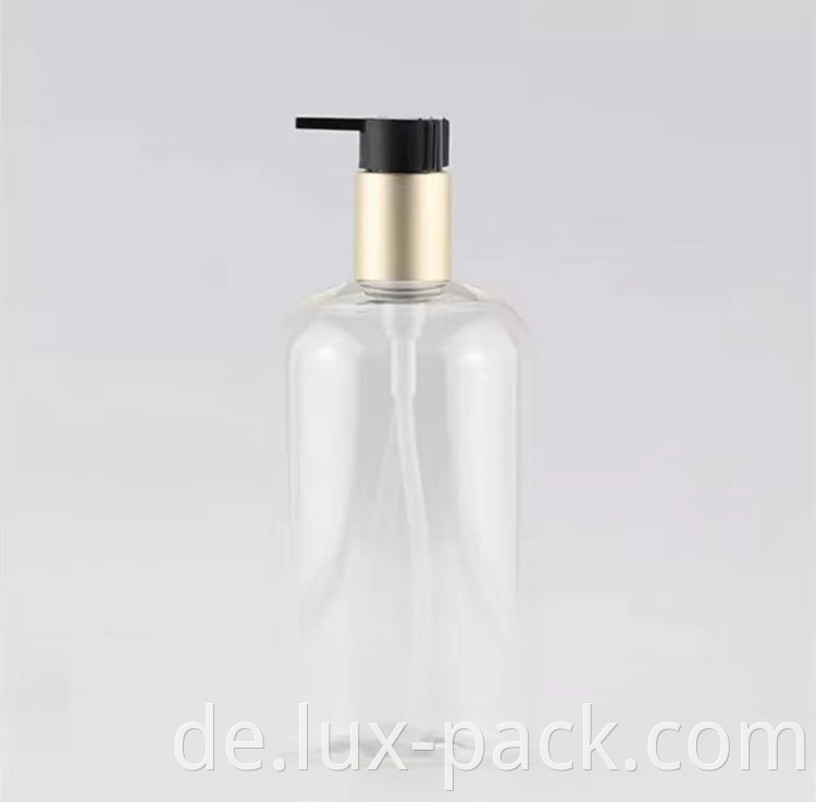 Leerer kosmetischer Kunststoff 24/410 Lotion Pumpenflasche Luxus Haustier Shampoo Flasche